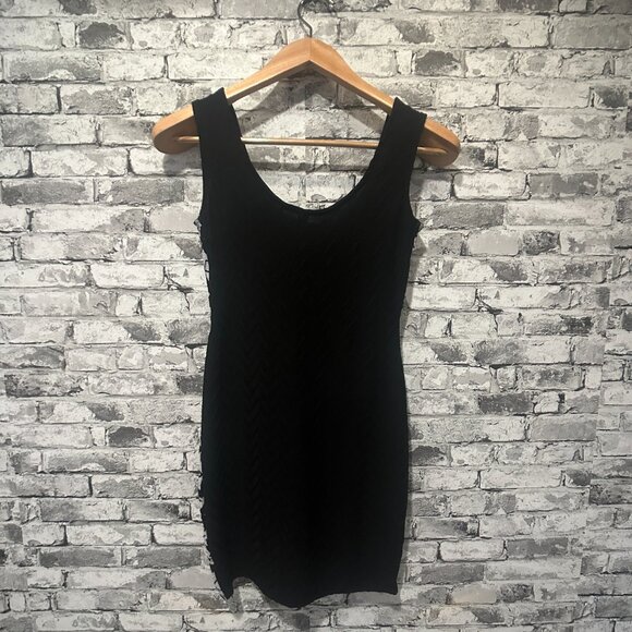 EUC Xhilaration Black & White Bodycon Dress Size XS - Picture 5 of 12